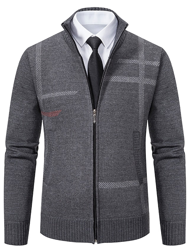 Homme Camionneur Fermeture Éclair Pull – Aiden