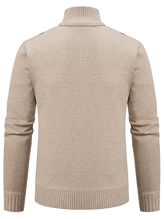 Homme Camionneur Fermeture Éclair Pull – Aiden