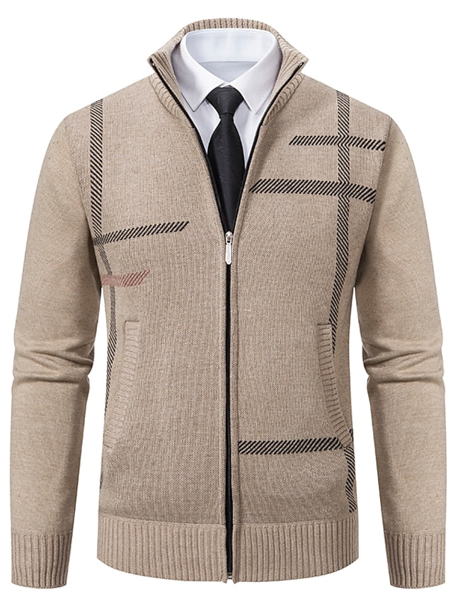 Homme Camionneur Fermeture Éclair Pull – Aiden