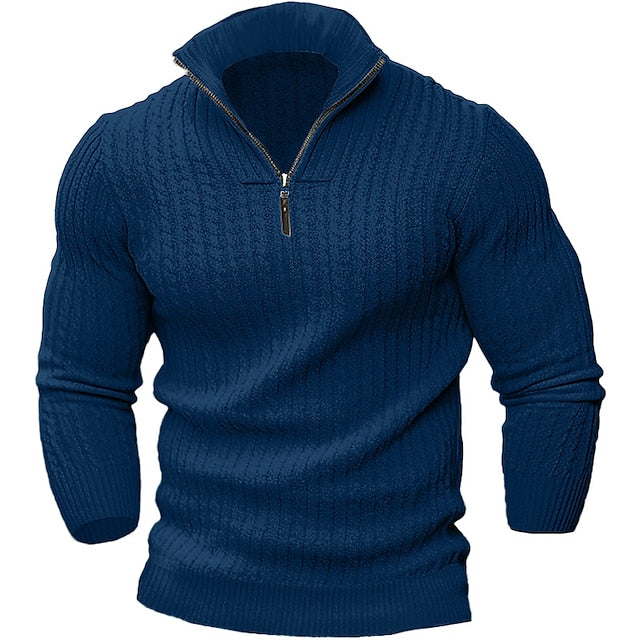 Homme Long Camionneur Pull – Hugo