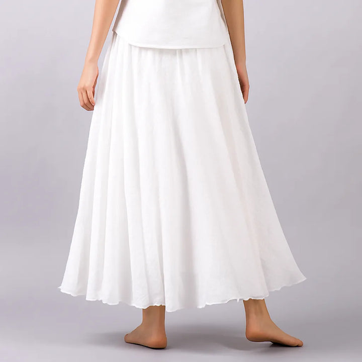 Femme Plissée Maxi Jupe – Vera