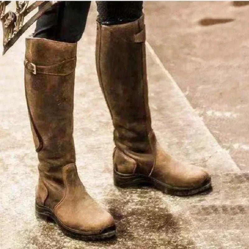 Tiziri | Bottines Élégantes en Cuir pour Femmes