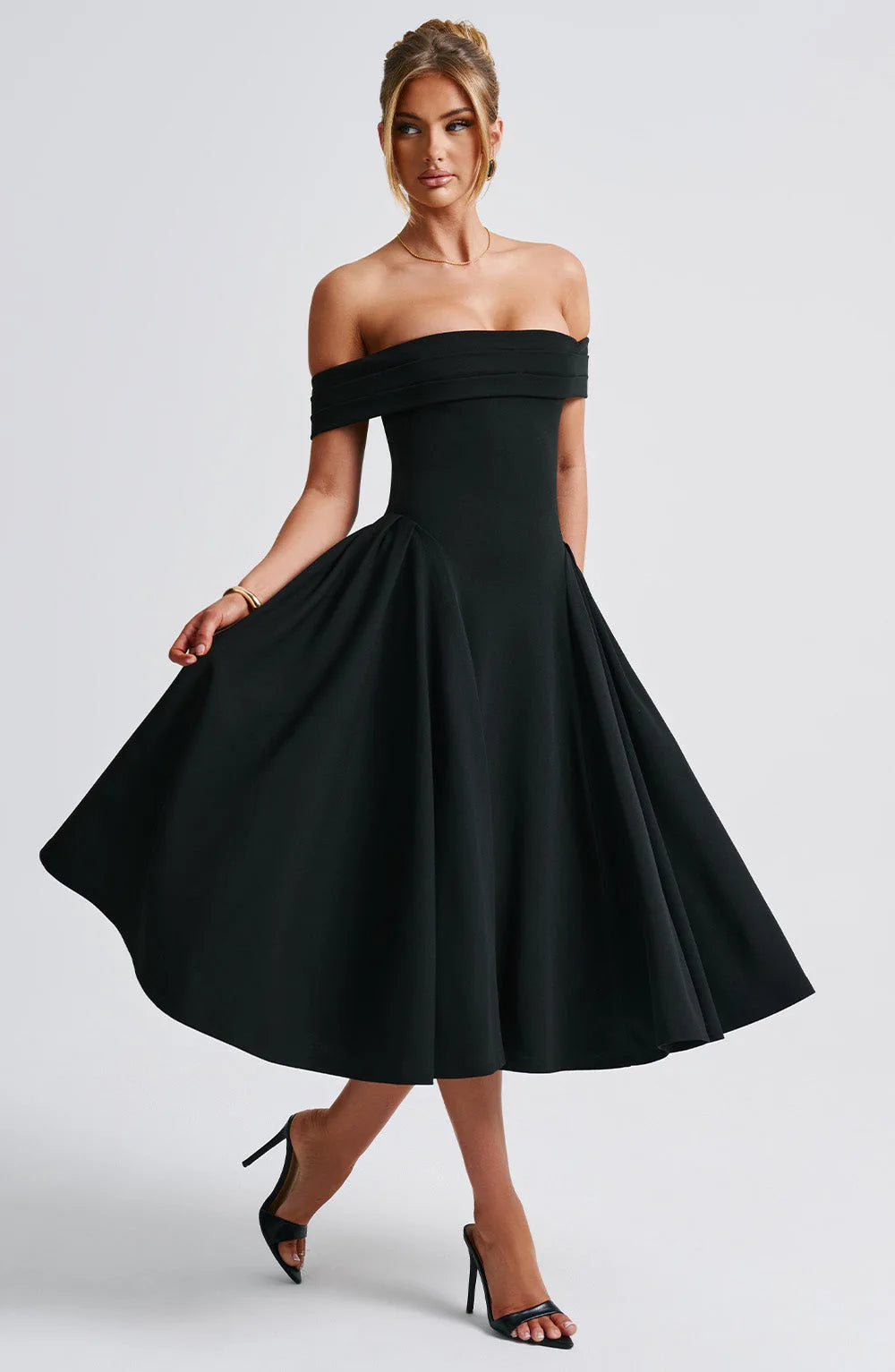 Femme Chic Midi Robe cocktail – Hilf