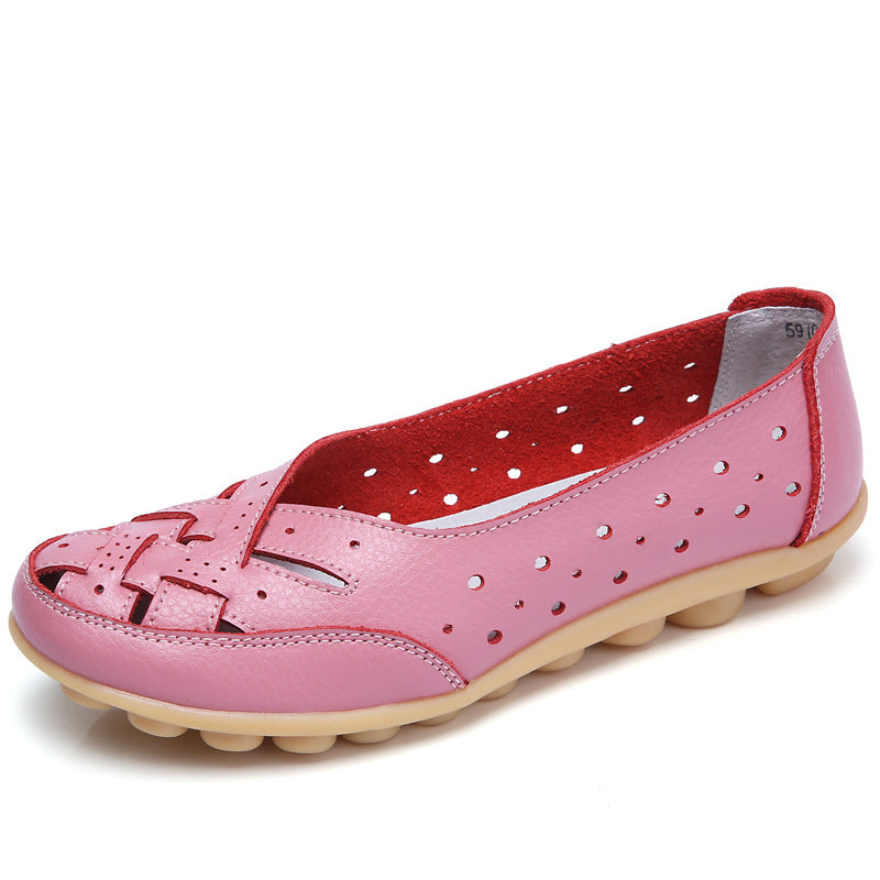 Minia | Ballerines en cuir confortables