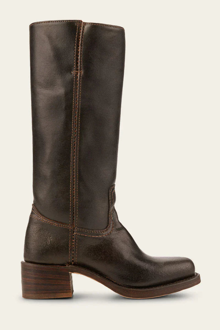 Femme Structuré Montantes Bottes – Wulfrun
