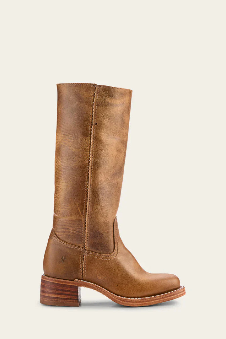 Femme Structuré Montantes Bottes – Wulfrun