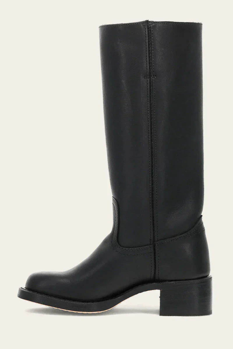 Femme Structuré Montantes Bottes – Wulfrun