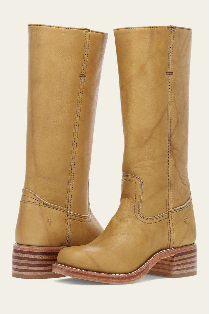 Femme Structuré Montantes Bottes – Wulfrun
