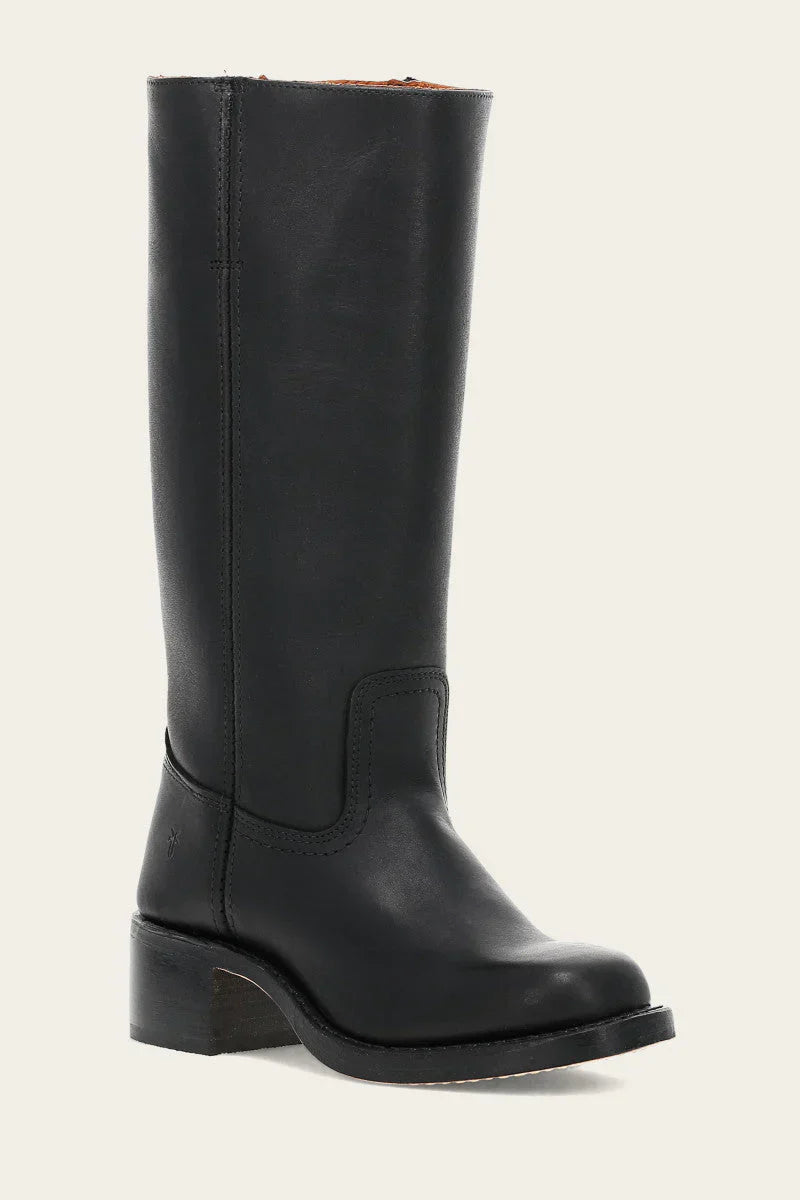 Femme Structuré Montantes Bottes – Wulfrun