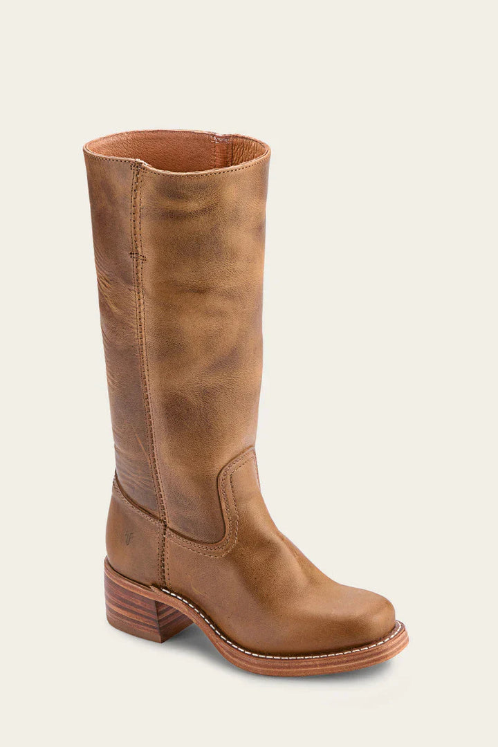 Femme Structuré Montantes Bottes – Wulfrun