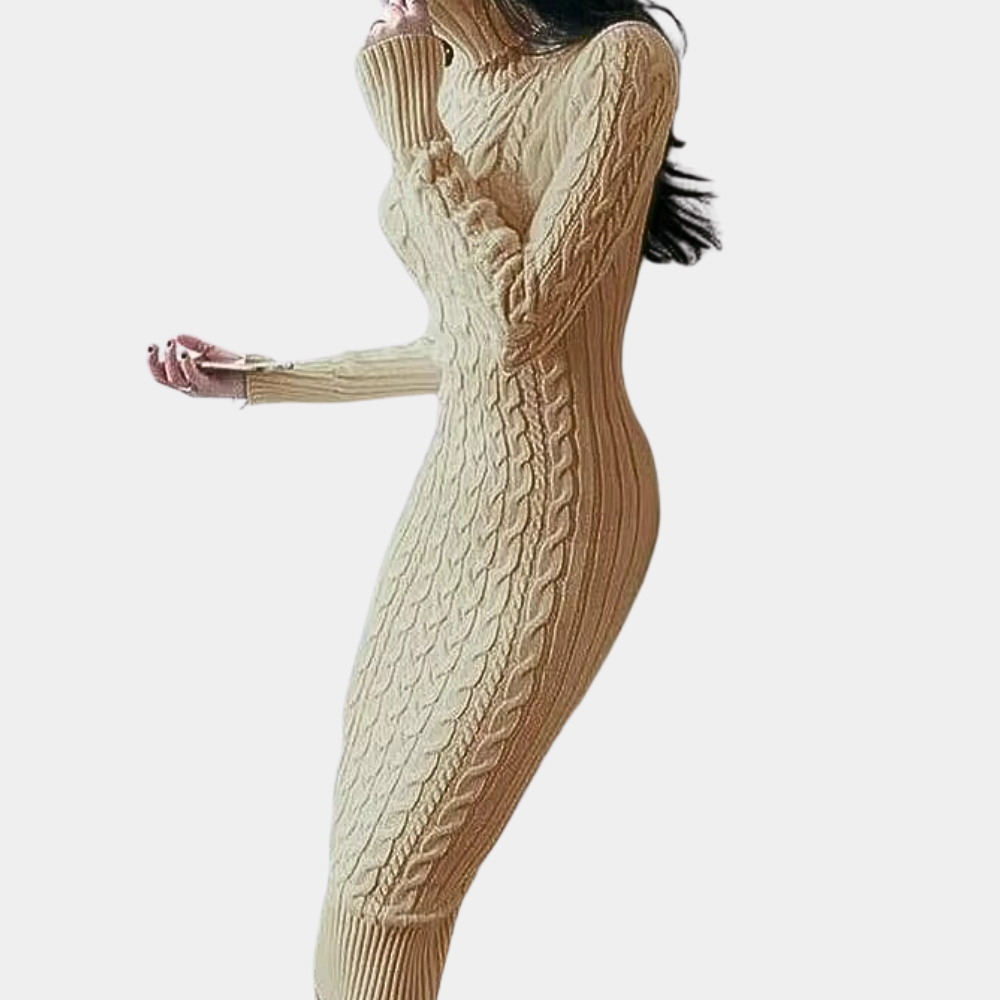 Rajani | Robe pull en maille décontractée pour femmes