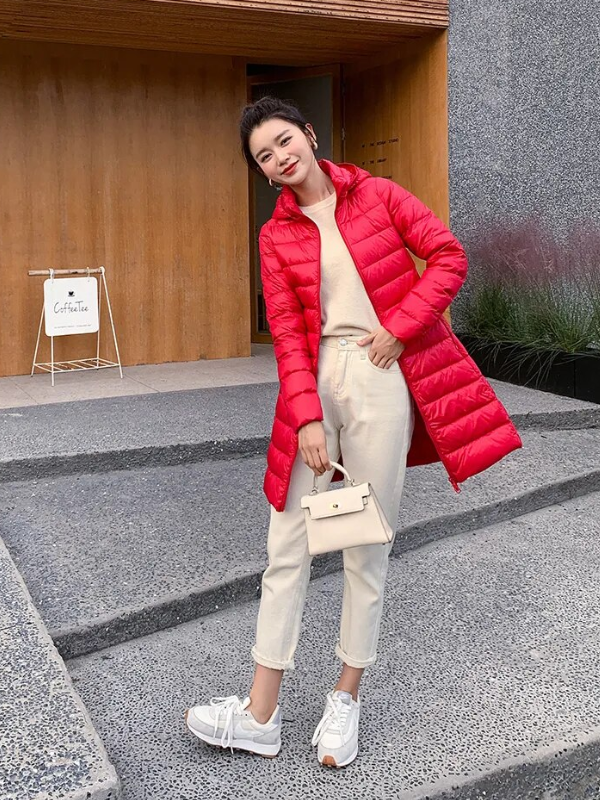 Odell | Doudoune longue légère et stylée pour femmes