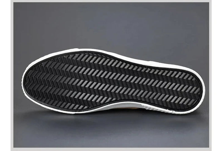 Sneakers à fermeture éclair et design géométrique pour hommes - Claude