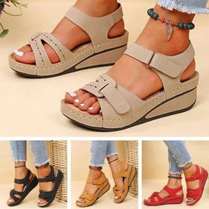 Chaussures Femme Légères Et Respirantes - Pour Pieds Sensibles, Bureau, Marche, Voyage - Blanc