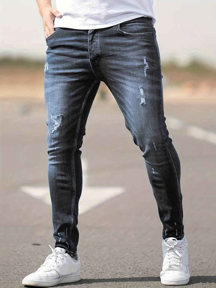 Dositej | Jean slim stretch confortable pour hommes