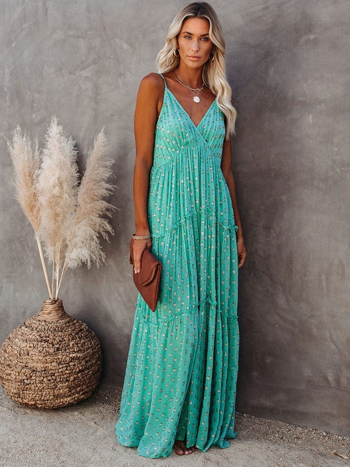Florentina | Maxi-robe verte