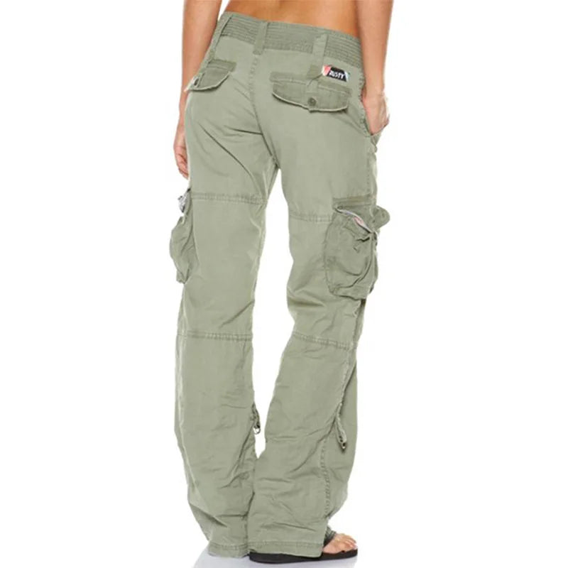 Cyneburg | Pantalon cargo taille basse pour femmes