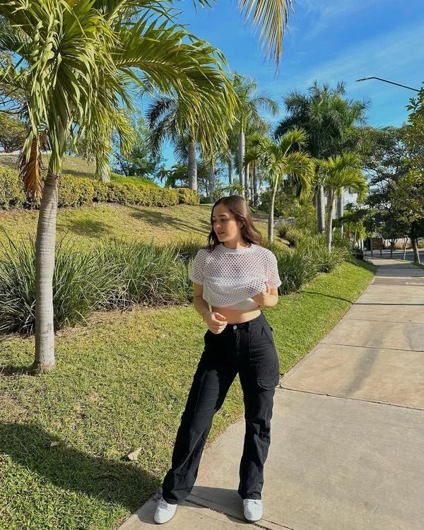 Berenike | Pantalon cargo chic pour femmes