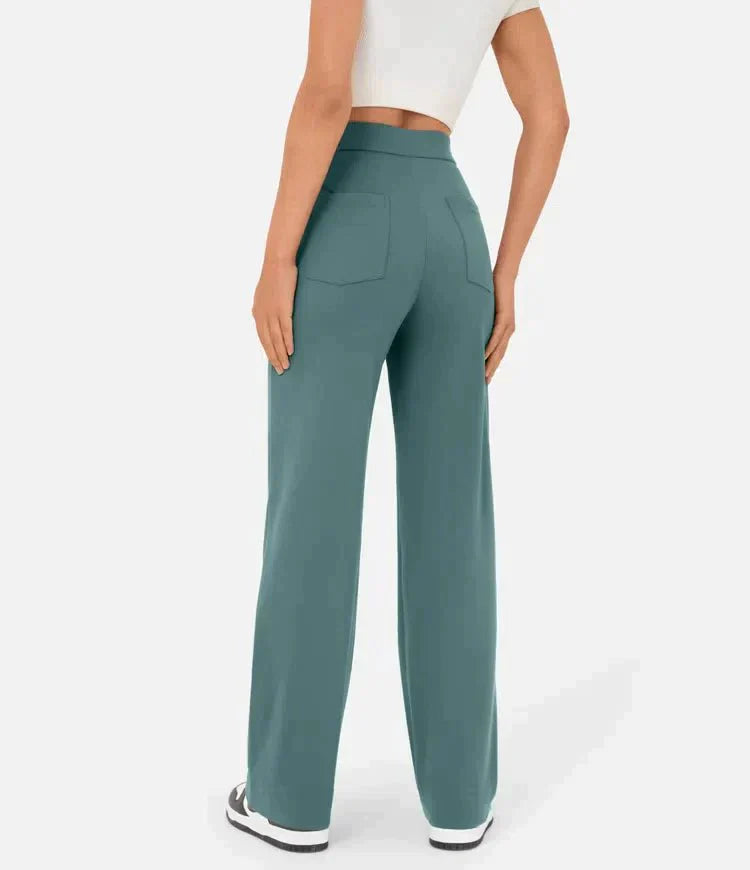 Gisela | Pantalon élastique taille haute