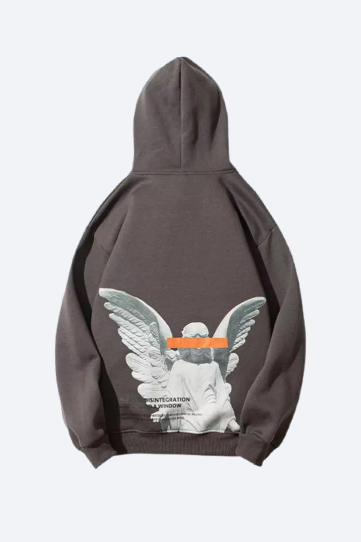 Ryan | Sweat à capuche avec imprimé ange