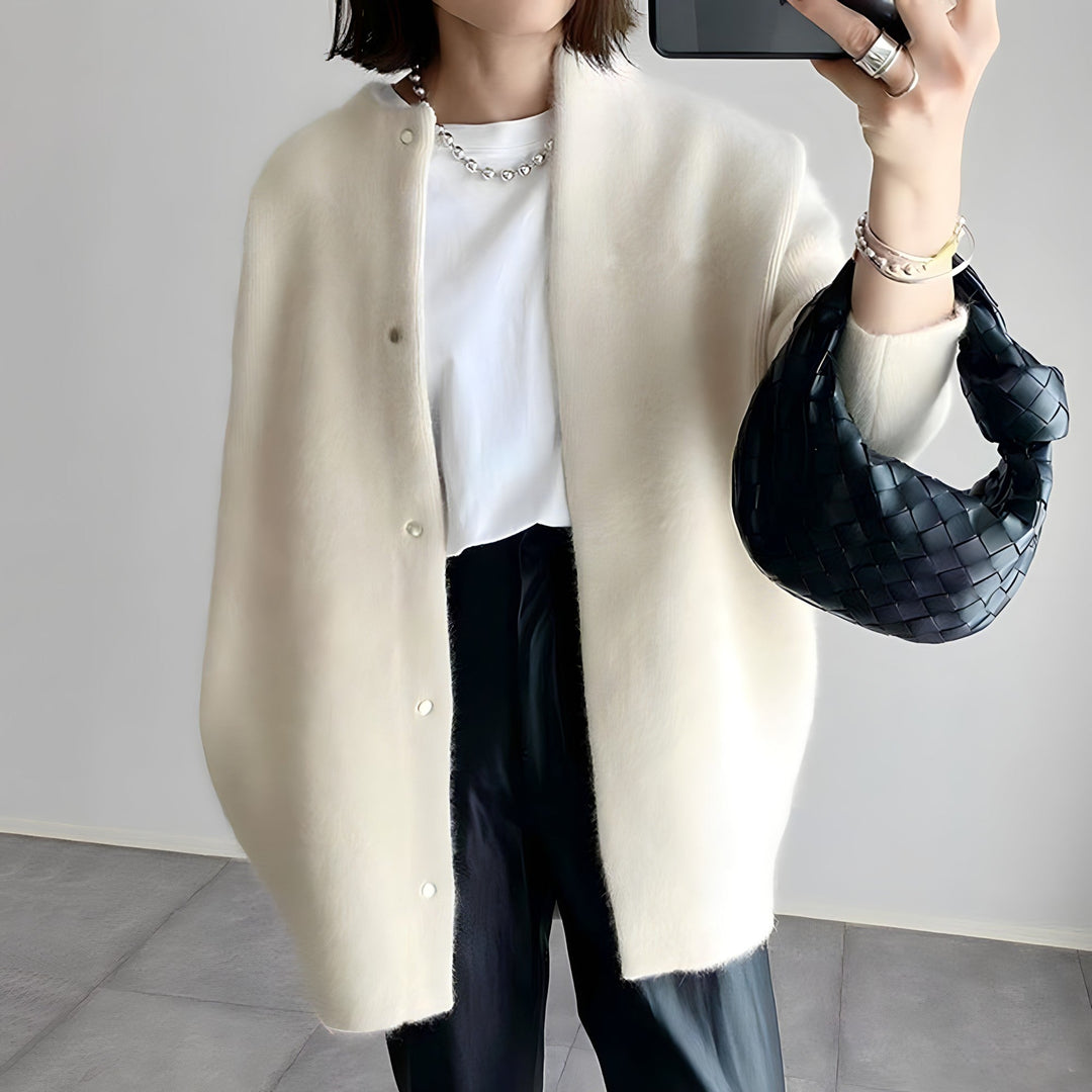 Aleid | Cardigan chic à boutons pour femmes