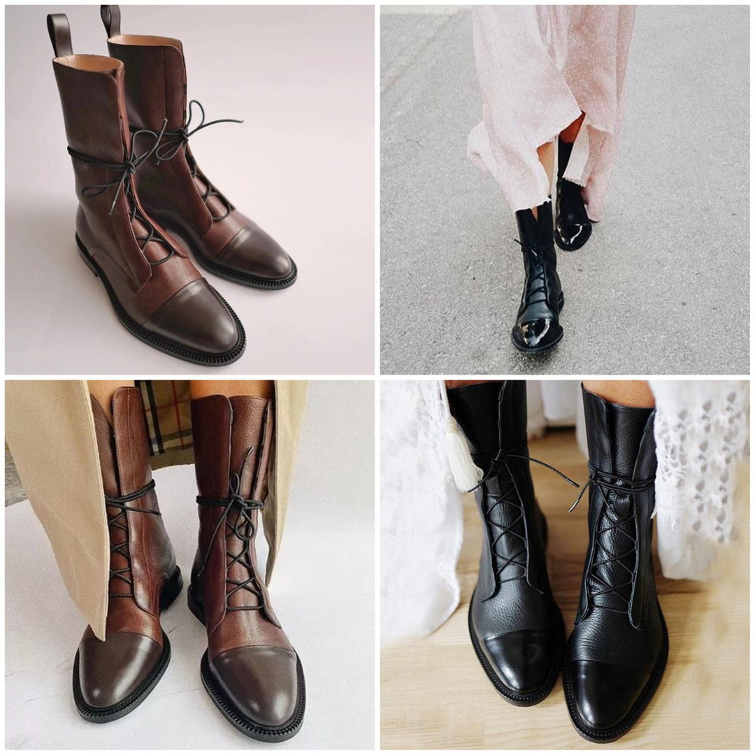 Maria | Bottines classiques en cuir vegan pour femmes
