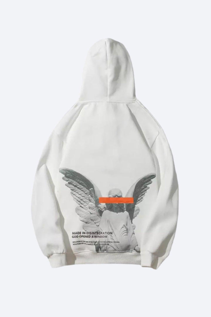 Ryan | Sweat à capuche avec imprimé ange