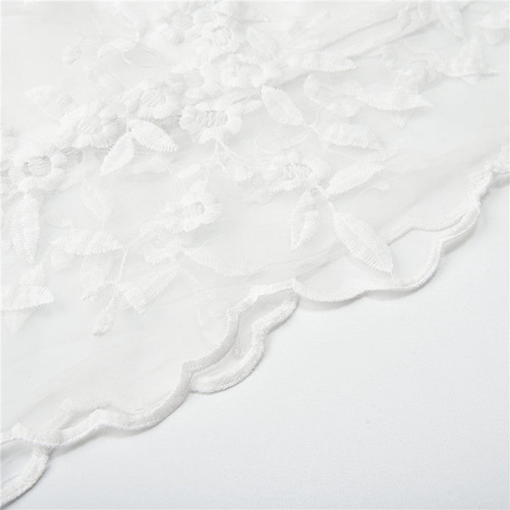 Deirdre | Elégante robe d'été blanche