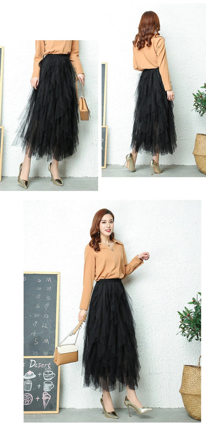 Hunny | Jupe plissée taille haute