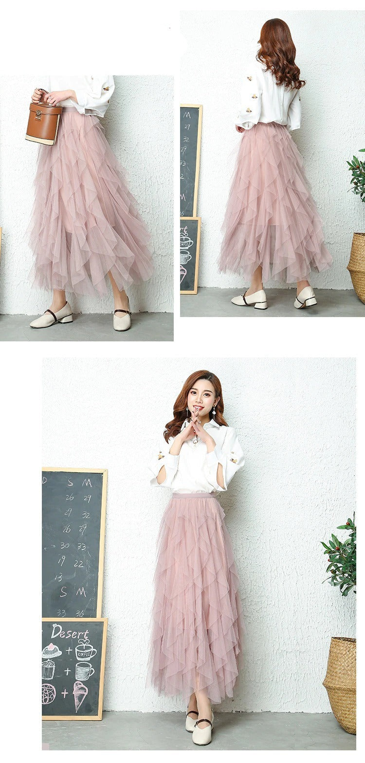 Hunny | Jupe plissée taille haute