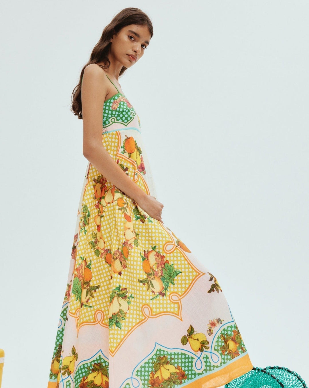 Idolda | Robe balançoire avec graffiti pour femmes