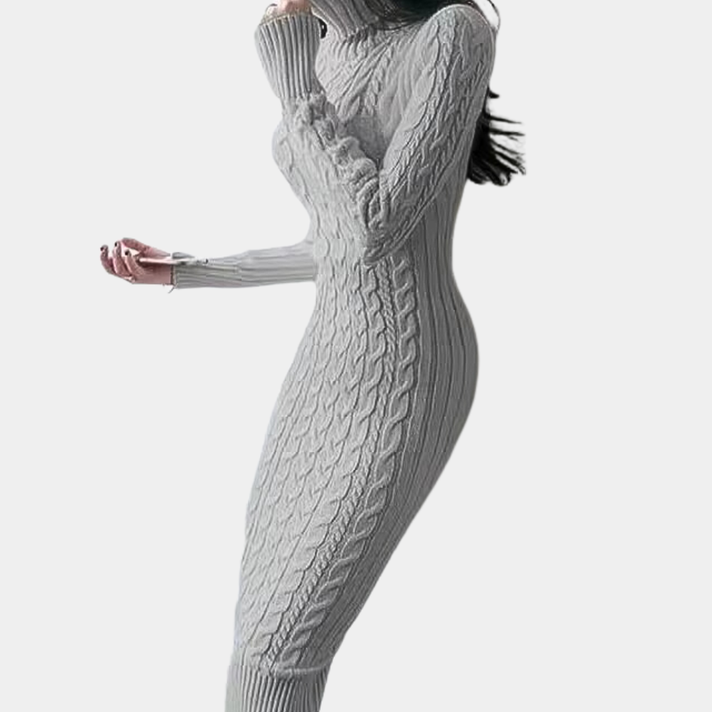 Rajani | Robe pull en maille décontractée pour femmes