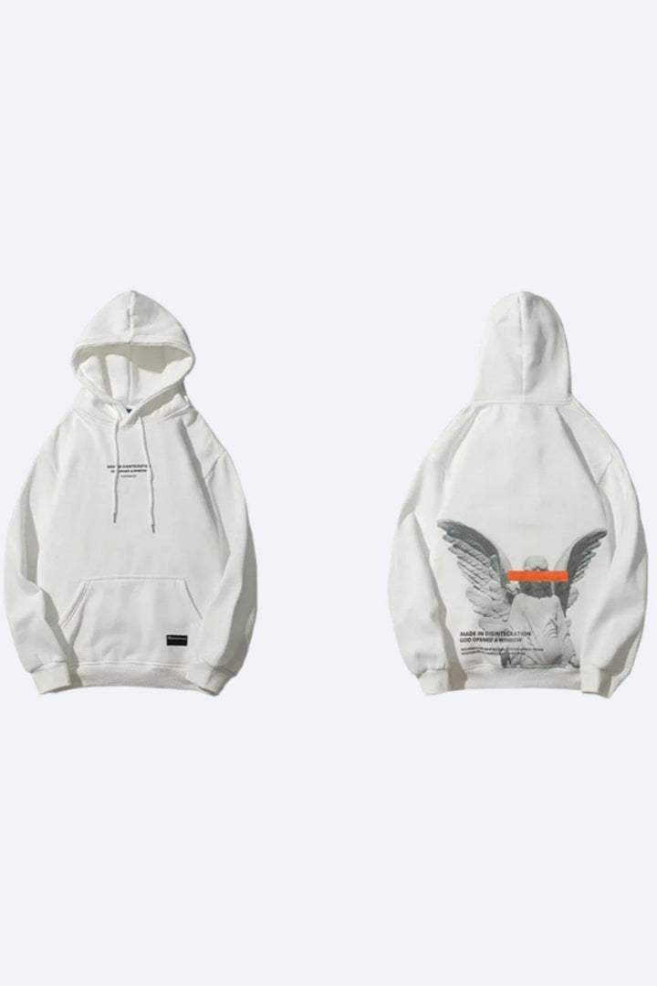 Ryan | Sweat à capuche avec imprimé ange