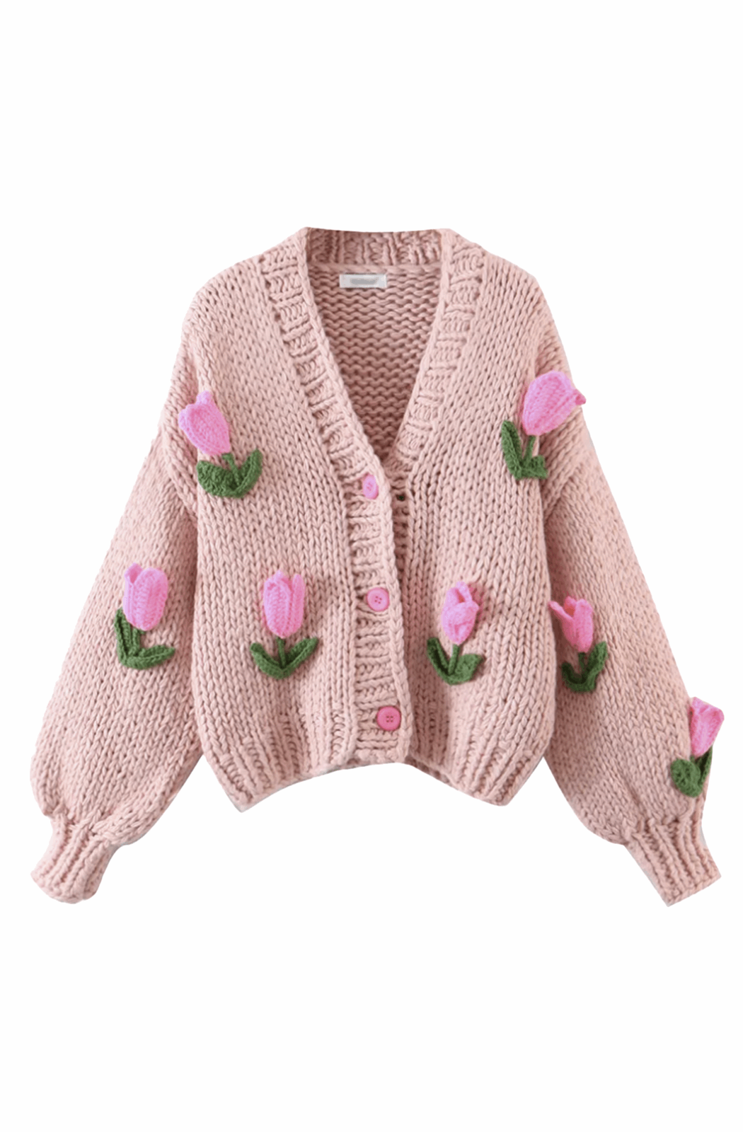 Vaishnavi | Cardigan à Tulipes Élégantes pour Femmes