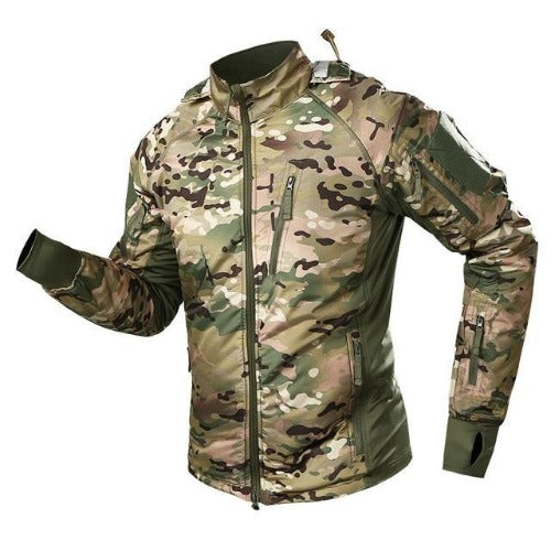 Zayden | Veste camouflage pour homme Imperméable