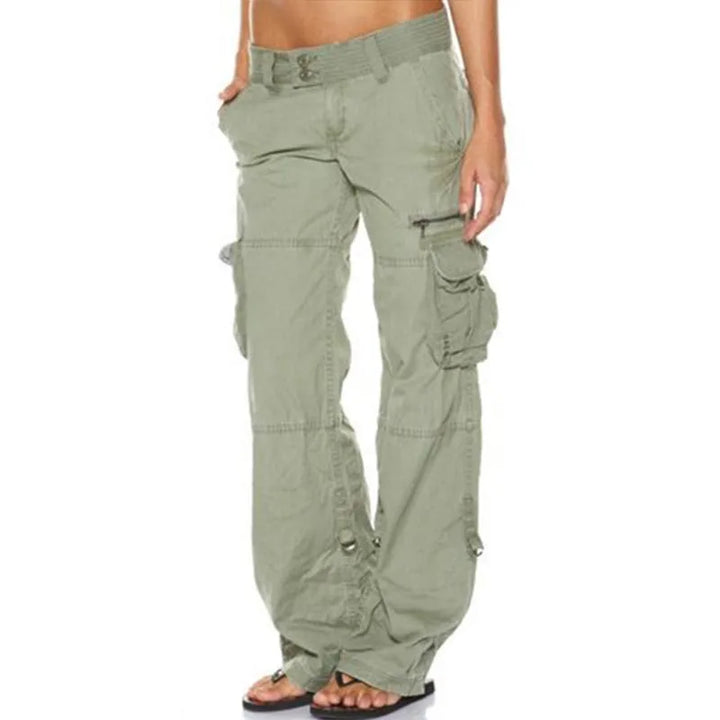Cyneburg | Pantalon cargo taille basse pour femmes