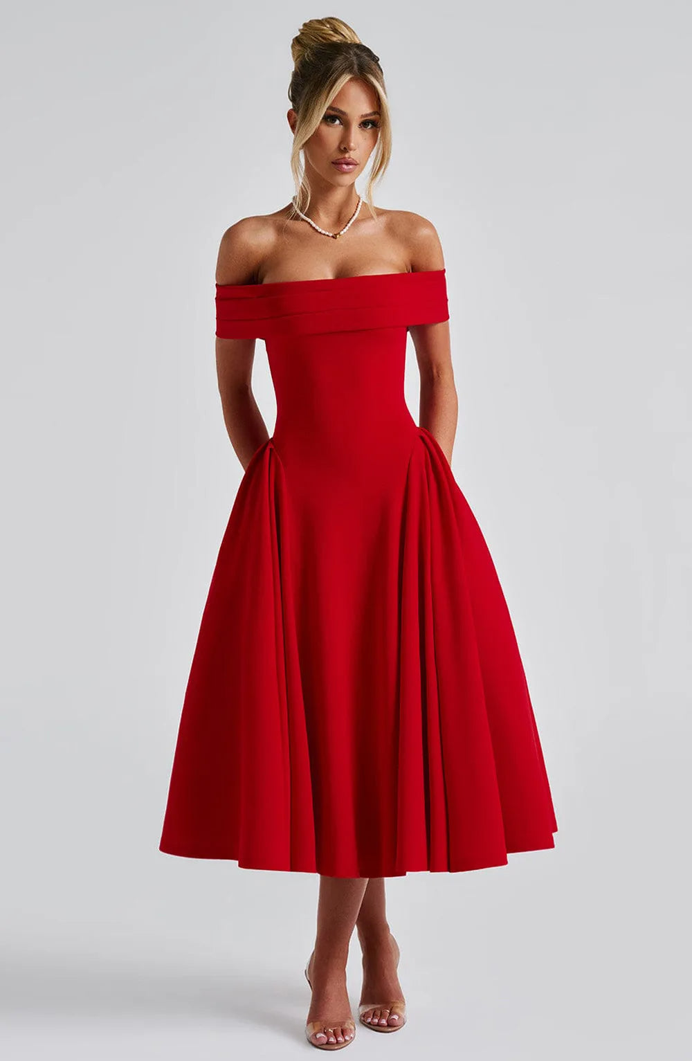Femme Chic Midi Robe cocktail – Hilf