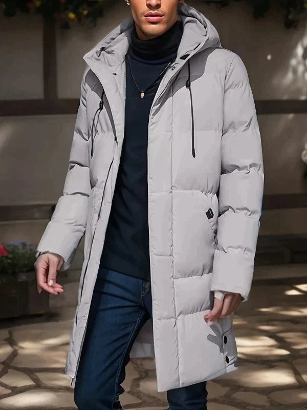 Rene | Manteau d'hiver long en duvet