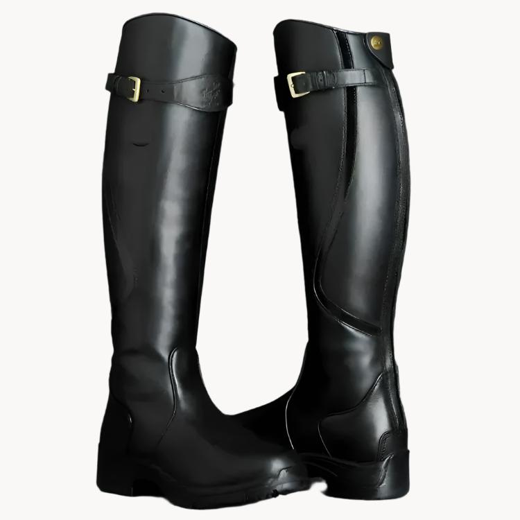 Encarna | Bottes élégantes avec ceinture pour femmes