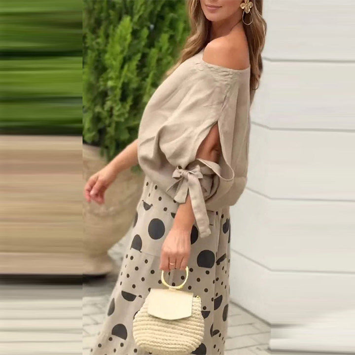 Hadia | Ensemble Décontracté Imprimé Tendance pour Femmes