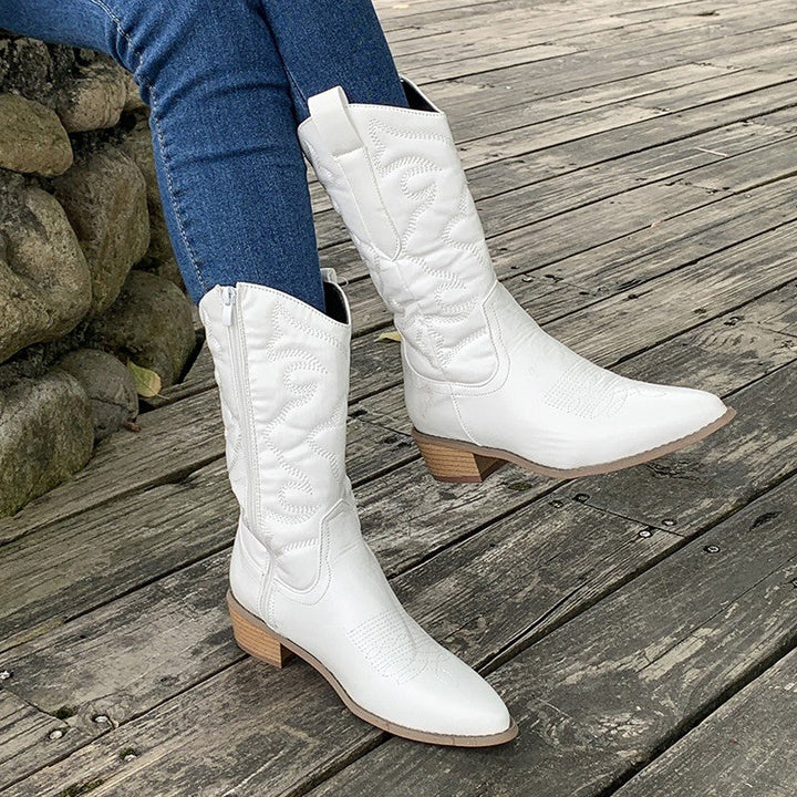 Ondina | Bottes métalliques audacieuses pour femmes