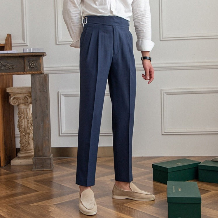 Epikouros | Pantalon stylé avec boucle pour hommes