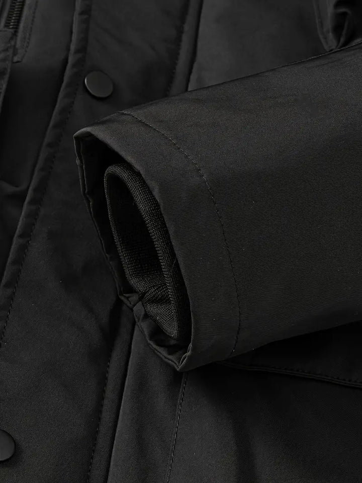 Jason | Manteau d'hiver Homme Noir