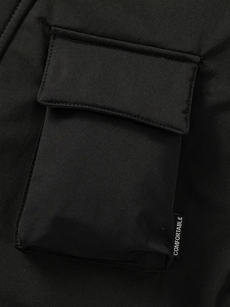 Jason | Manteau d'hiver Homme Noir