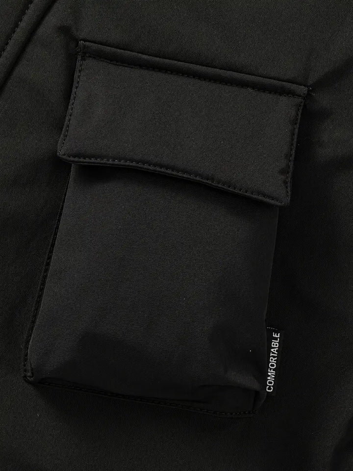 Jason | Manteau d'hiver Homme Noir