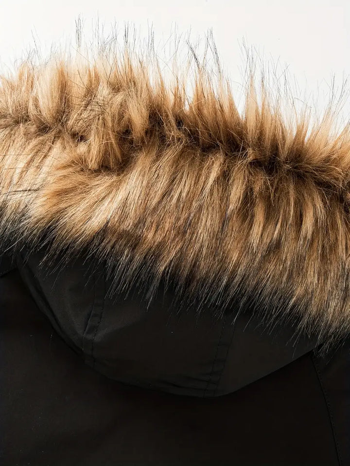 Jason | Manteau d'hiver Homme Noir