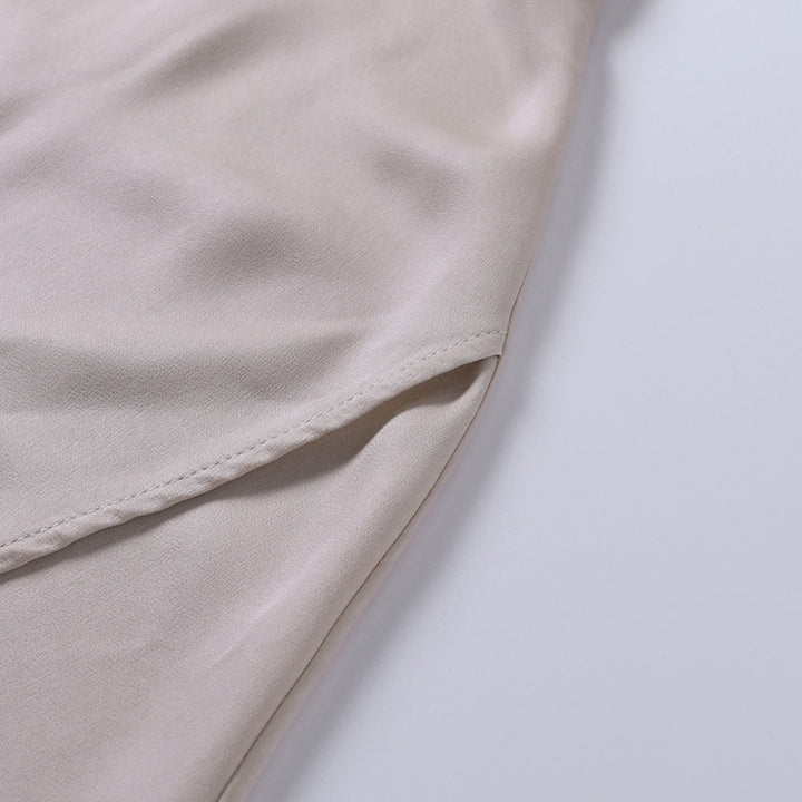 Robe de soirée maxi à décolleté croisé pour Femme – Andromeda