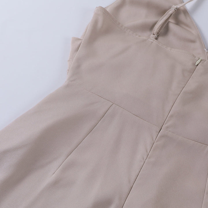 Robe de soirée maxi à décolleté croisé pour Femme – Andromeda