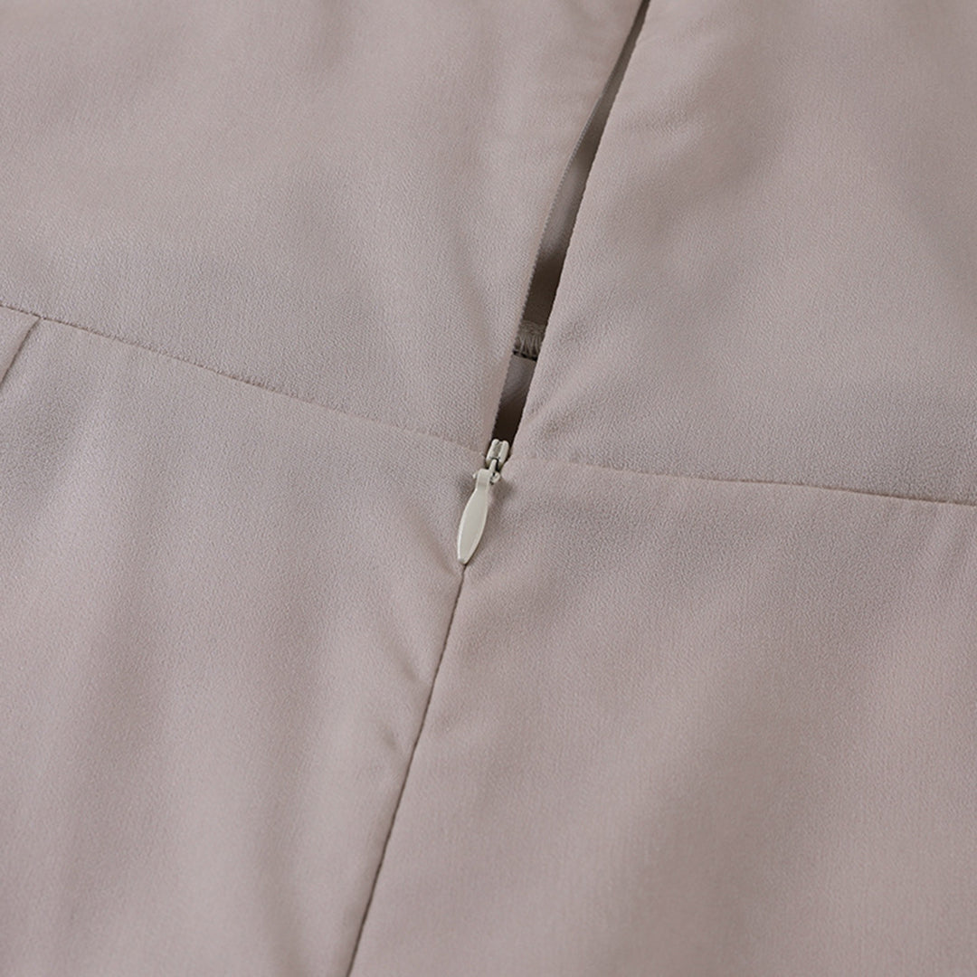 Robe de soirée maxi à décolleté croisé pour Femme – Andromeda