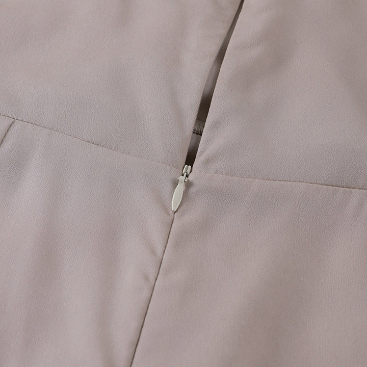 Robe de soirée maxi à décolleté croisé pour Femme – Andromeda